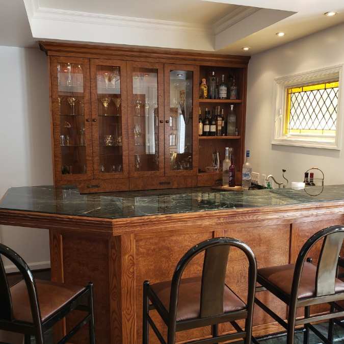 basement bar