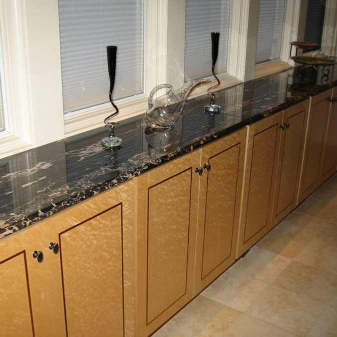 Custom bar cabinets