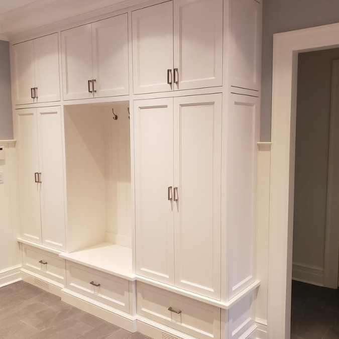 entry way cabinetry