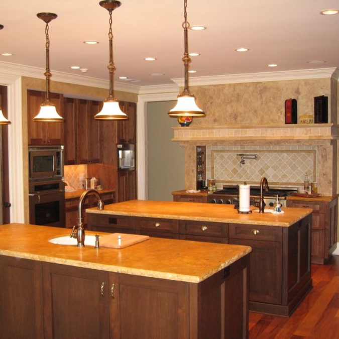 Double Island in Kitchen