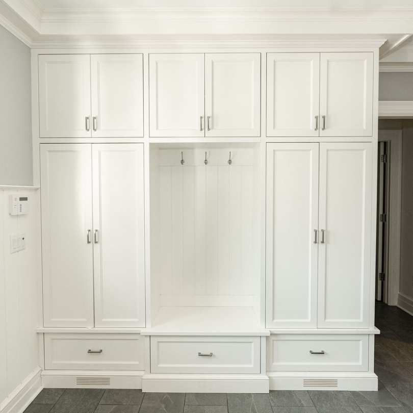 Custom mudroom